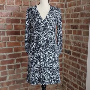 Hale Bob long sleeve‎ shift dress Small